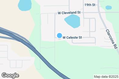 Map image of the property - 122 W Celeste St