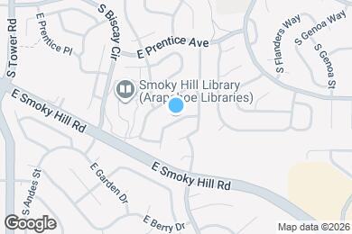 Map image of the property - 5477 S Ceylon Way