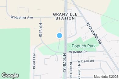 Map image of the property - 10818 W Donna Dr