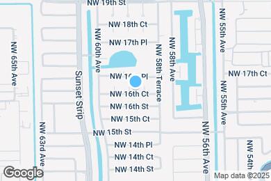 Map image of the property - 5919 NW 16th Ct