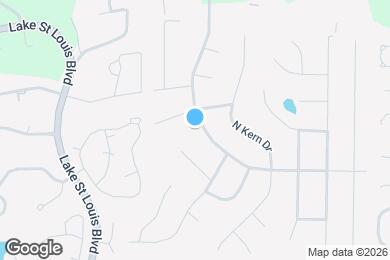 Map image of the property - 25 W Ofallon Dr