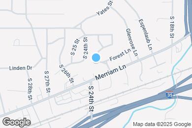 Map image of the property - 2912 S 23rd St