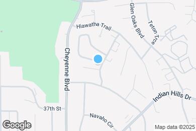 Map image of the property - 1331 Winona Ct