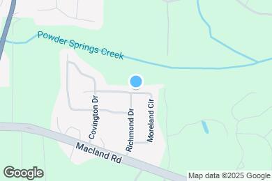 Map image of the property - 314 Moreland Cir