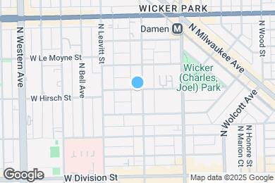 Map image of the property - 2105 W Schiller St