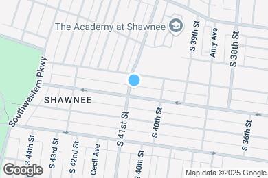 Map image of the property - 459 S 41st St