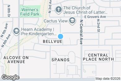 Map image of the property - 17420 N 2nd Ave