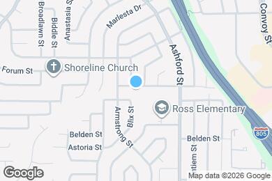 Map image of the property - 7423 Salizar St