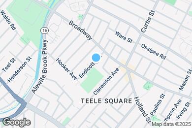 Map image of the property - 22 Endicott Ave