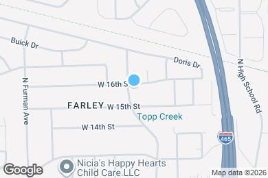 Map image of the property - 6623 W 16th St