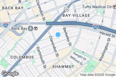 Map image of the property - 15 Lawrence St