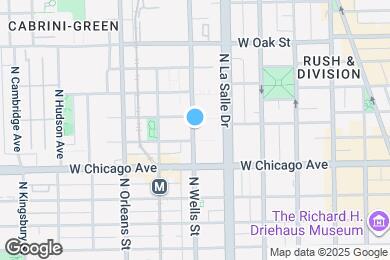 Map image of the property - 835 N Wells St