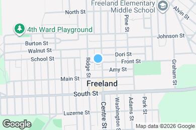 Map image of the property - 634 Centre St