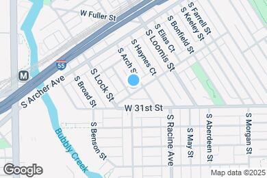 Map image of the property - 3062 S Lyman St