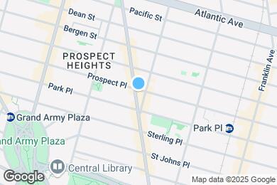 Map image of the property - 396 Prospect Pl
