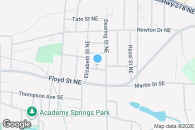 Map image of the property - 4108 Campbell St NE