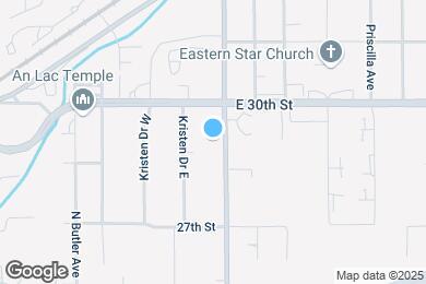 Map image of the property - 2950 N Ritter Ave