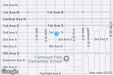 Map image of the property - 4259 3rd Ave S