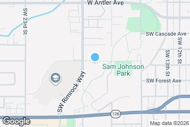 Map image of the property - Drexel Redmond Townhouses