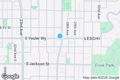 Map image of the property - 2717 E Yesler Wy