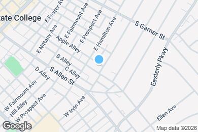 Map image of the property - 215 E Irvin Ave
