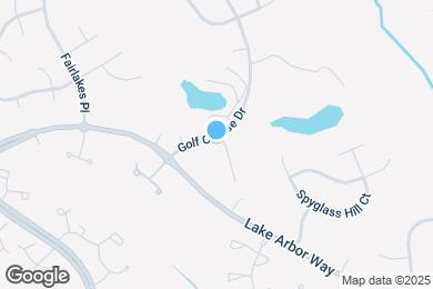 Map image of the property - 1213 Golf Course Dr