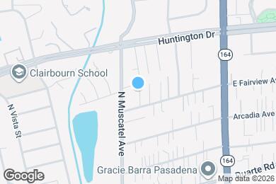 Map image of the property - 8735 E Fairview Ave