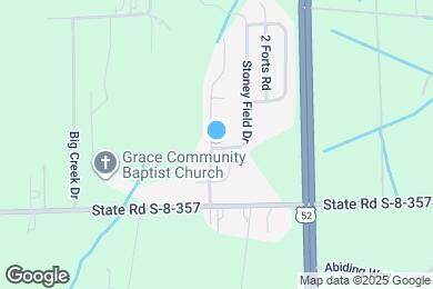 Map image of the property - 400 Stoney Field Dr