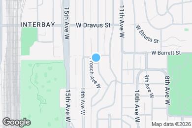 Map image of the property - 2855 13th Ave W
