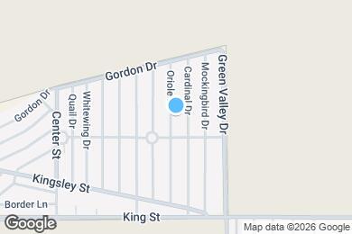 Map image of the property - 7850 S Oriole Dr