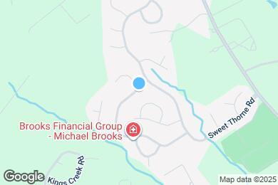 Map image of the property - 64 Sweet Thorne Cir