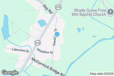 Map image of the property - 185 Sandclay Dr
