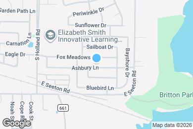 Map image of the property - 4705 Ashbury Ln