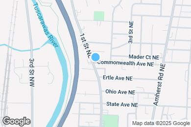 Map image of the property - 898 1st St NE
