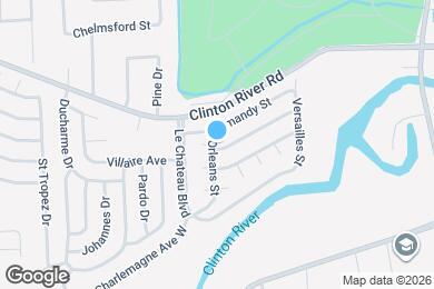 Map image of the property - 16151 Notre Dame St