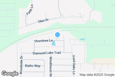 Map image of the property - 16904 Fenwick Ct
