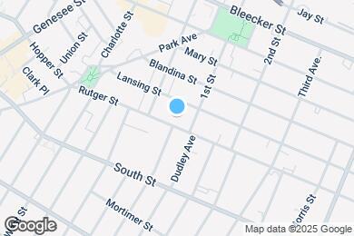 Map image of the property - 313 Rutger St