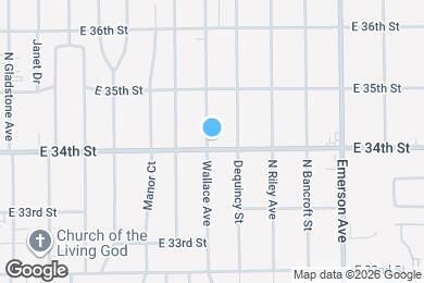 Map image of the property - 4804 E 34th St