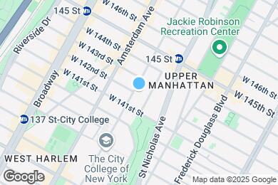 Map image of the property - 295 Convent Ave