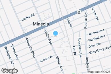 Map image of the property - 117 Jefferson Ave