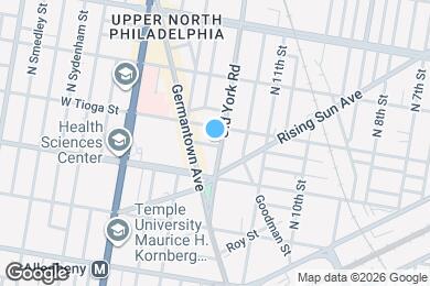 Map image of the property - 3438 Old York Rd