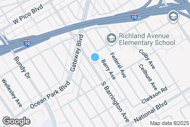 Map image of the property - 2628 S Barrington Ave
