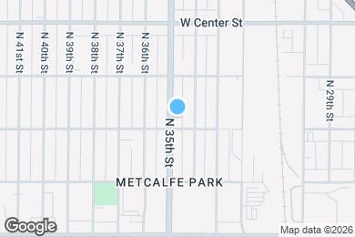 Map image of the property - 2512 N 35th St
