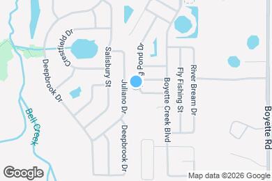 Map image of the property - 10415 Frog Pond Dr