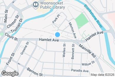 Map image of the property - 74 Hamlet Ave