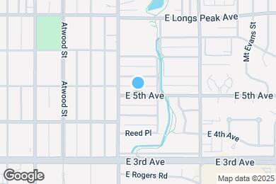 Map image of the property - 24 E 5th Ave