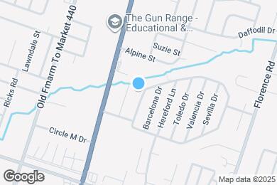 Map image of the property - 2813 Cantabrian Dr