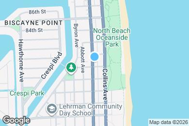 Map image of the property - 8109 Harding Ave