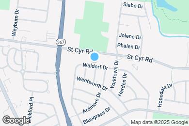 Map image of the property - 1249 Waldorf Dr