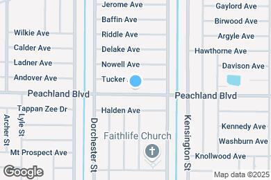 Map image of the property - 21048 Peachland Blvd